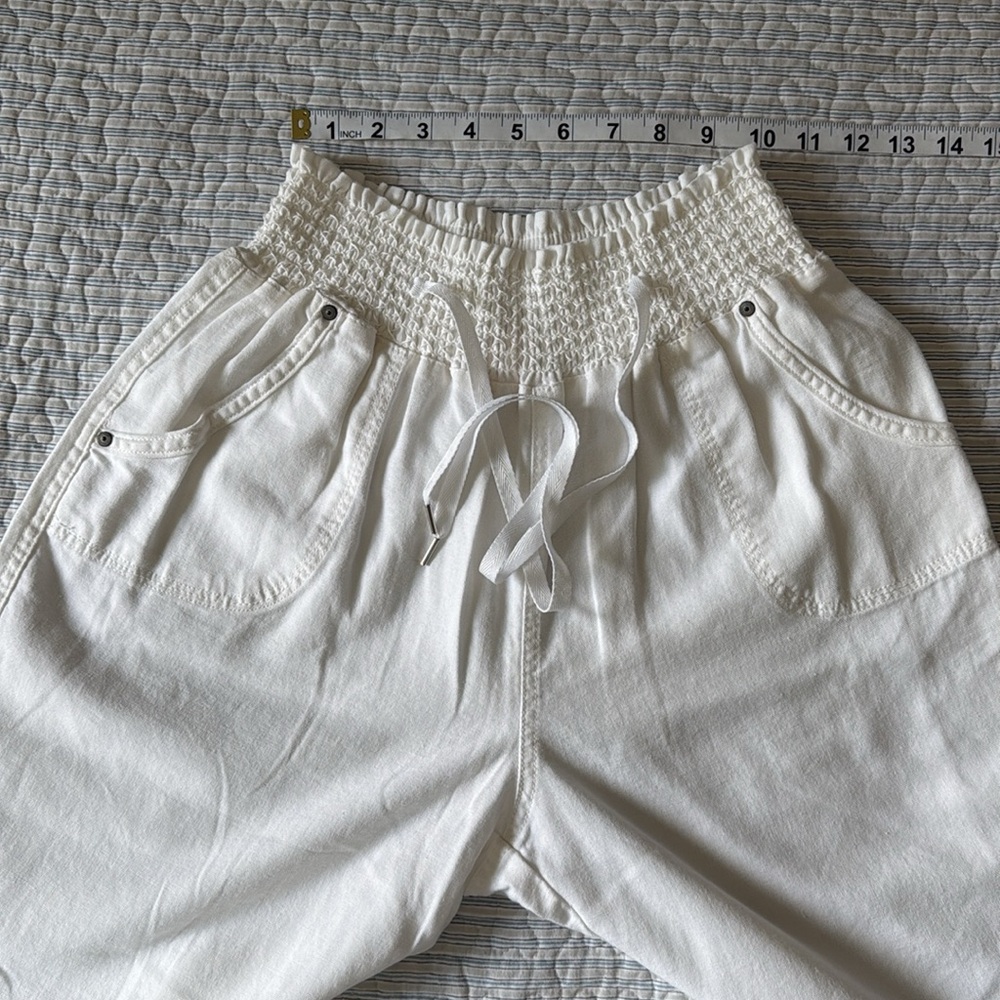 NWOT Linen blend beach pants - Picture 3 of 11